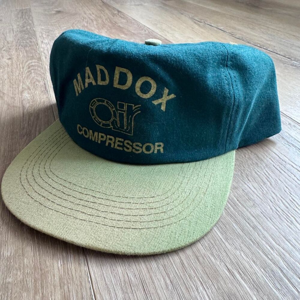 Maddox Men's Green and Blue Hat